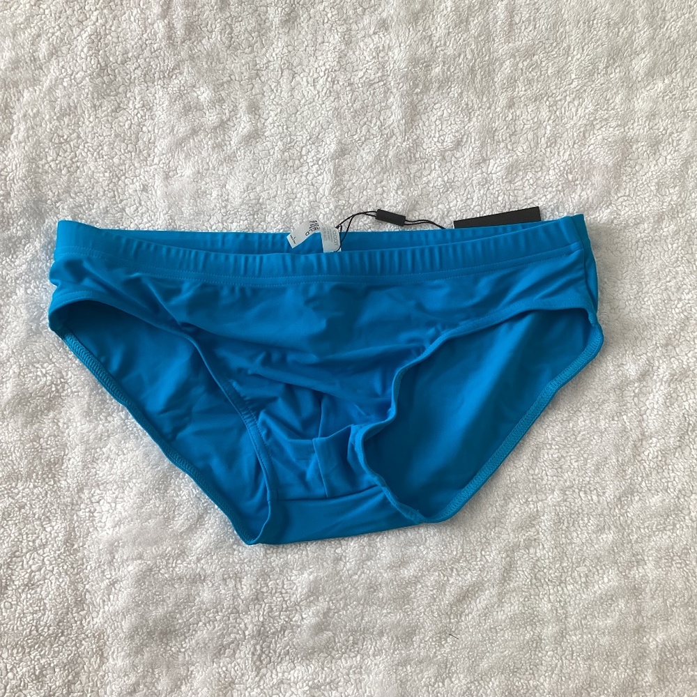 Blue Surf Deep Swim Brief by Todd Sanfield